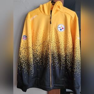 Pittsburgh Steelers Yellow and Black Hoodie